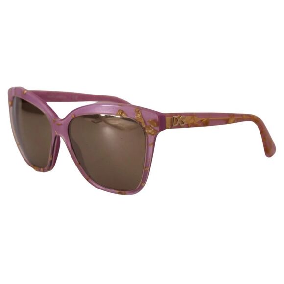 Dolce & Gabbana DG4251 Pink Gold Full Rim Rectangle Frame Women's Shades - Picture 1 of 5